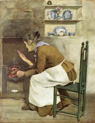 A Frugal Meal by Frederick James McNamara Evans